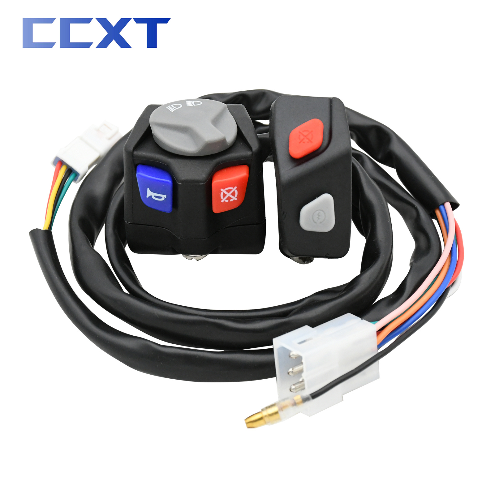 Faro de motocicleta bocina interruptor de arranque para KTM EXC XC XCW EXCF SX SXF 125 150 200 250 350 450 500 para Husqvarna TE FE TX FX