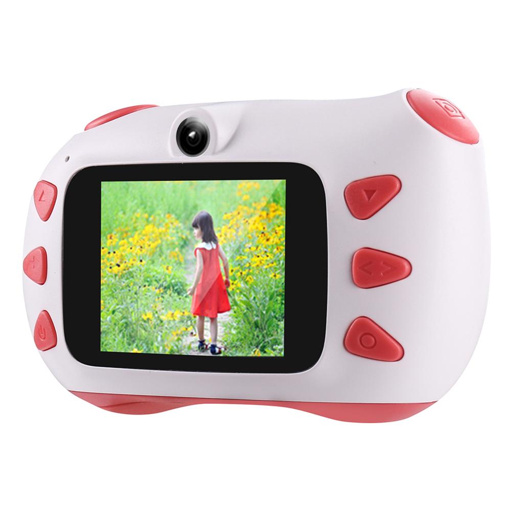 18MP Schattige Mini Kinderen Camera Cartoon 2.0 Inch Ips Scherm Hd 1080P Digitale Vlog Camera Educatief Speelgoed Voor Kinderen: White