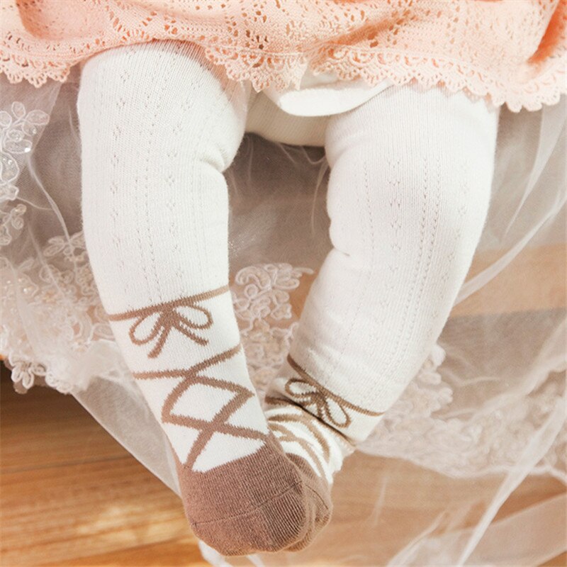 5 stücke Anyongzu unisex Winter Gekämmte Baumwolle Kleine Frische Und Hohe Elastische Vertikale Streifen Baby Gamaschen freundlicher strumpfhosen