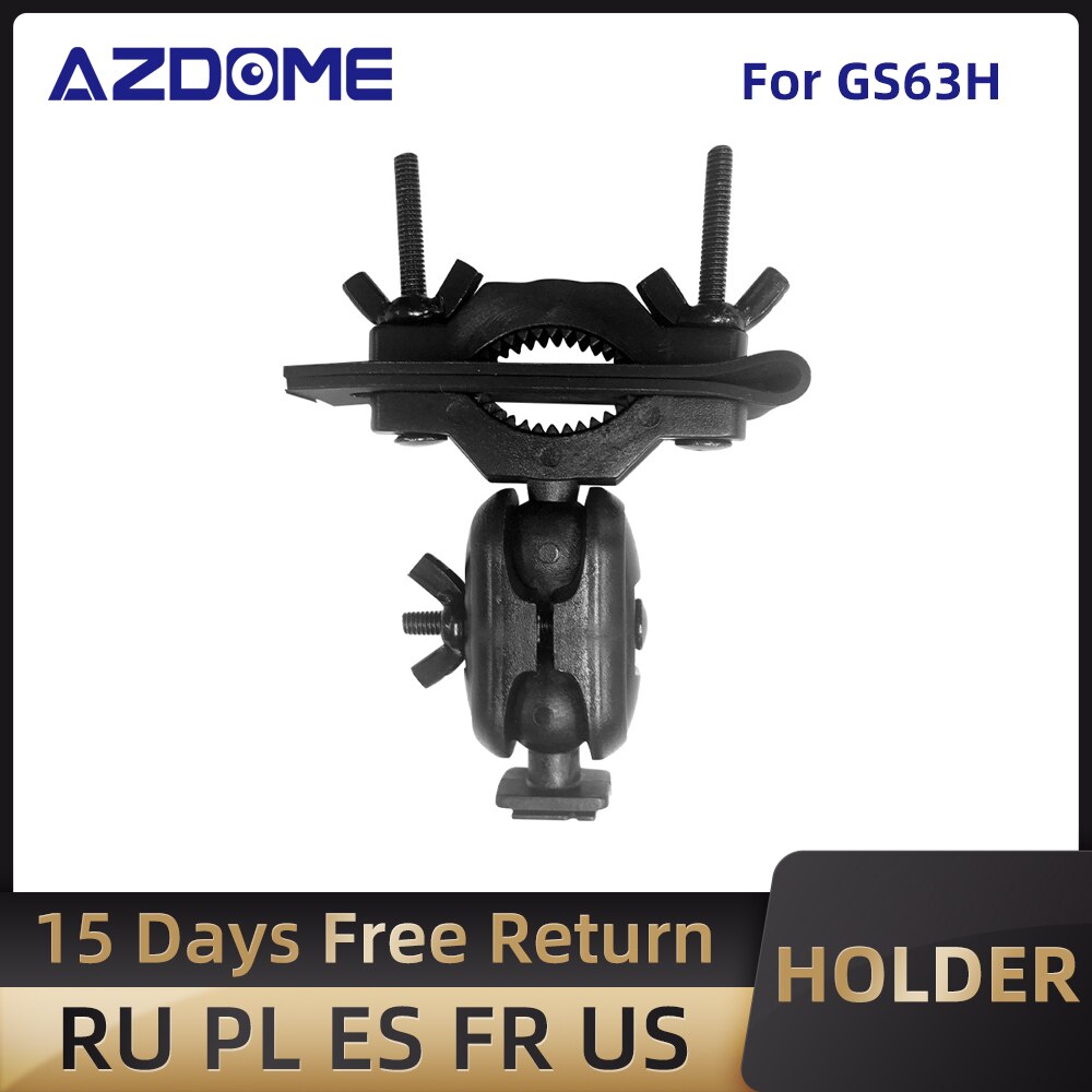 Espelho do carro montar titular retrovisor dvr condução gravador de vídeo para azdome gs63h gs65h traço cam registrador câmera suporte