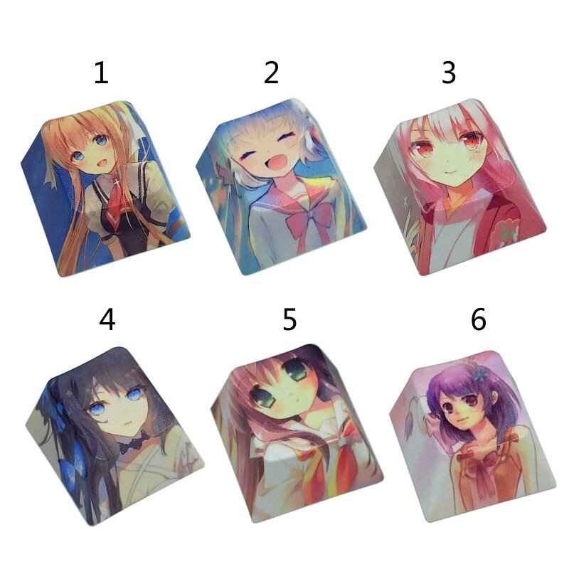 1PC Cherry Profile Original PBT Dye Sublimation Keycap for Cherry MX Keyboard
