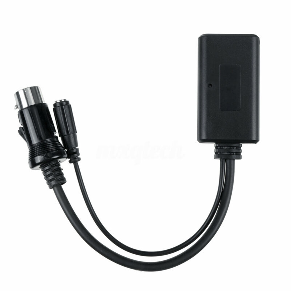 Adaptador bluetooth de áudio aux de 8 pinos para alpino kcm- 123b m bus acessórios eletrônicos aux áudio adaptador de cabo de alta fidelidade