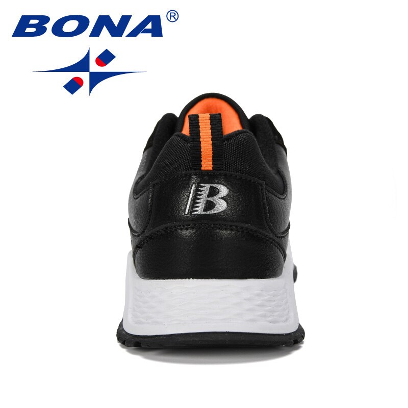 BONA Sport Shoes Men Running Shoes Breathable Zapatillas Hombre Deportiva Comfy Men Footwear Trainer Sneakers