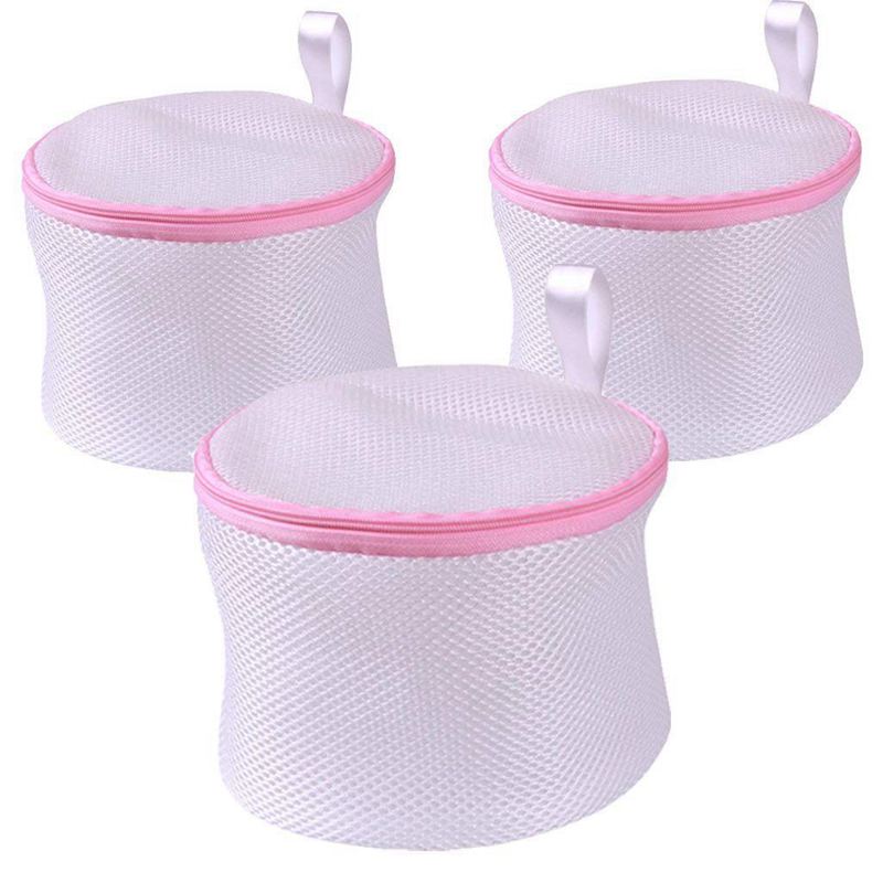 Wasserij Netten, Waszak, Set Van 3, Proteger Beha, Delicate Kleding Of Breekbare, te Wassen Comfortabel, Maat --- 15 Cm H X 17 Cm Dia