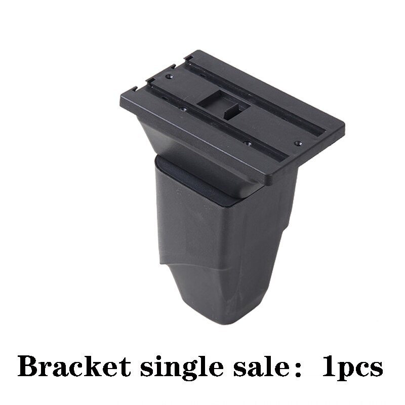 Boîte de rangement, accoudoirs compacts en cuir, pour Peugeot 206, 207, grand espace, Console centrale de voiture, boîte de rangement cendrier: Single bracket