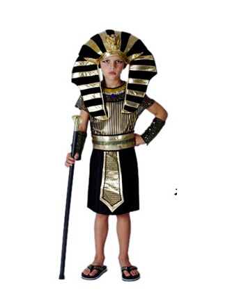 Disfraces de Cleopatra, Carnaval de Egipto, Navidad, Año , , niños, Faraón Egipcio, vestido real: Boys