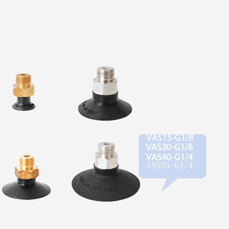 Manipulateur industriel pneumatique mandrin à vide monocouche VAS-15-G1/8/30/40/55/75-125