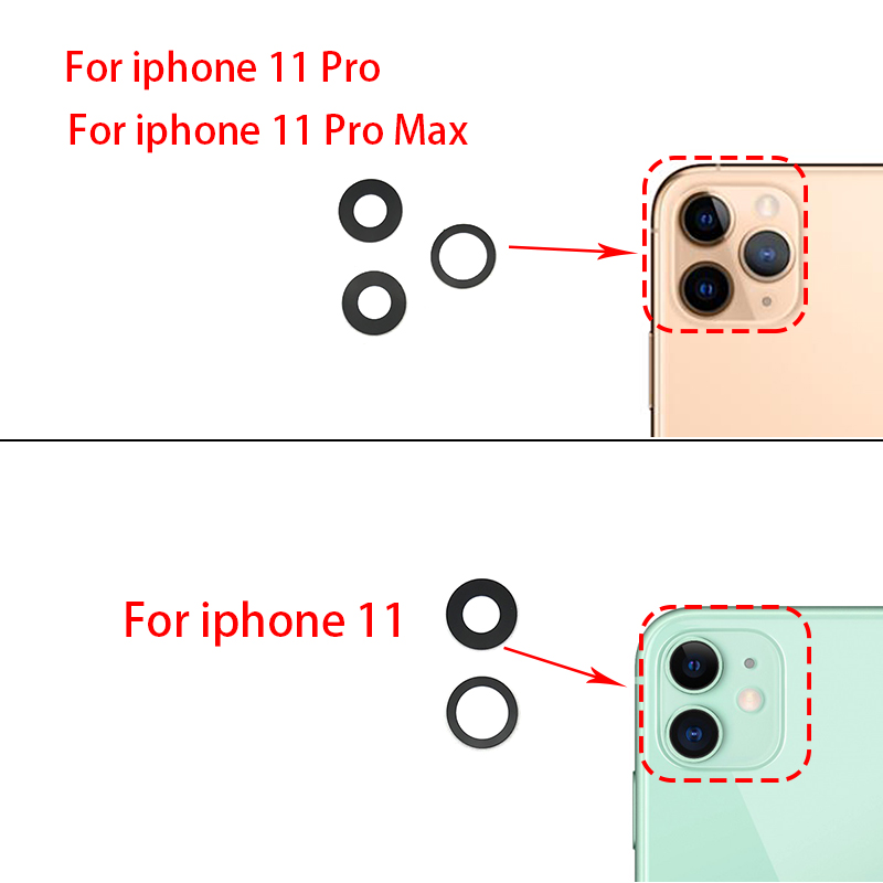 Voor Iphone 13 Back Rear Camera Glas Lens Vervanging Met Lijm Lijm En Reparatie Tool Voor Iphone 11 12 13 pro Max Glas Lens