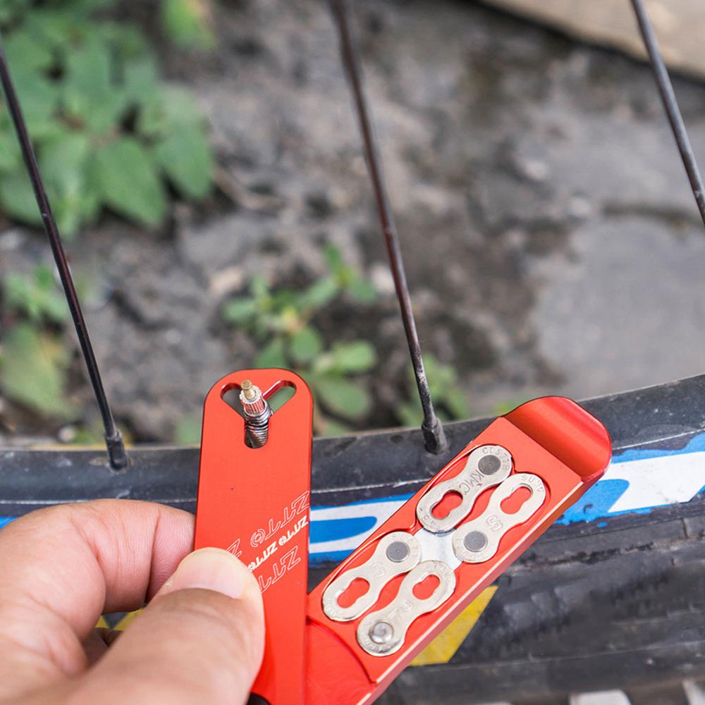 4-In-1 Mini Bike Chain Quick Link Tool Met Haak Up Multi Link Tang Mtb Road Fietsen ketting Klem Magic Gesp Fiets Tool Kit