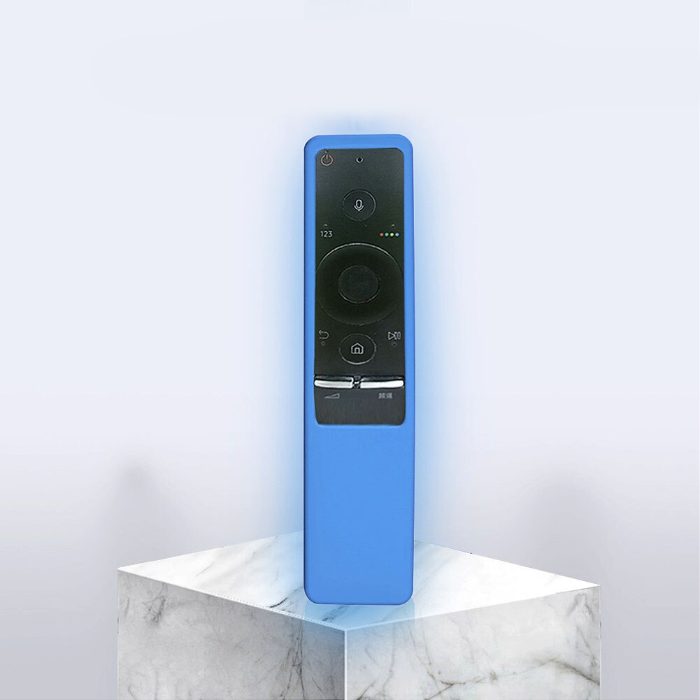 Casa Accessori in silicone Rimovibile BN59-01259B/E anti scontrino Morbido di Protezione Coperchio del Telecomando accorto TV Solido per Samsung: Noctilucent blu