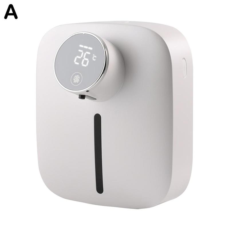 Automatic Soap Dispenser Wall Mount Rechargeable Touchless Soap 2022 Dispens Foaming P5T3: white