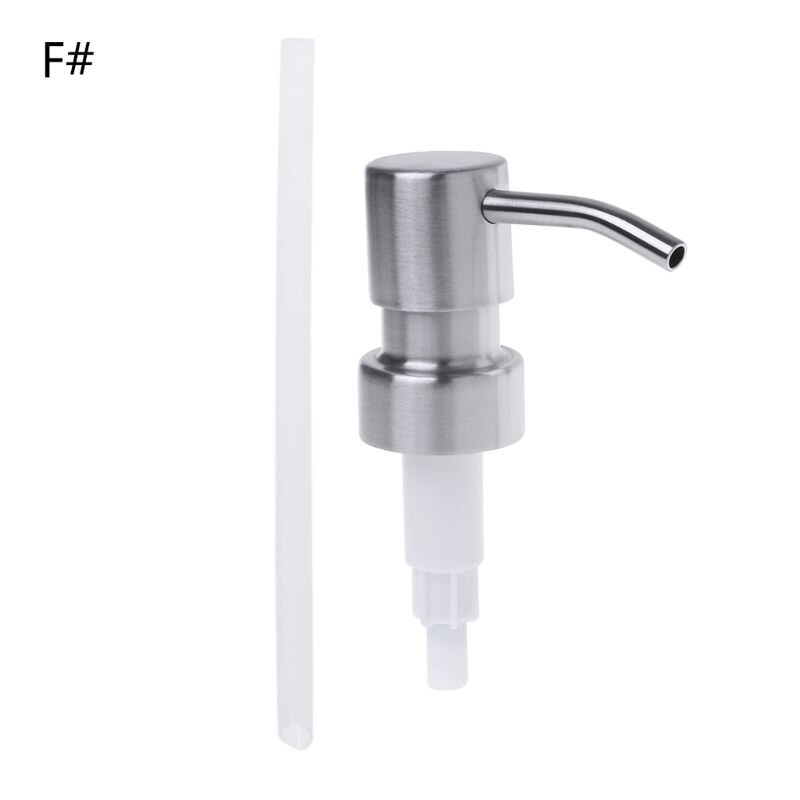 Dispenser för flytande tvål presshuvud lotion pump flaska munstycke dispenser utbyte burk tub mar -18: F