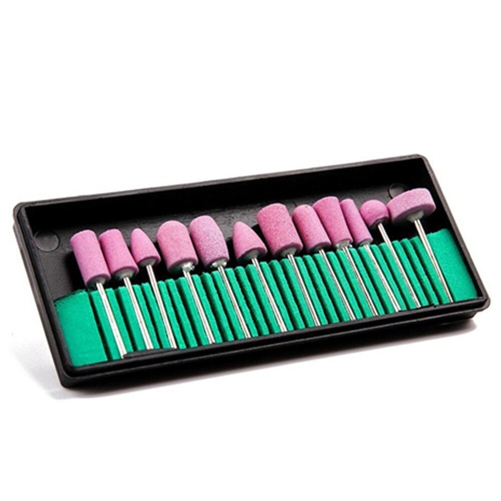 Diamond Milling Cutter for Manicure Nail Pedicure Drill Bits Set Nail Manicure Drill Milling Nail Cutter Nozzles for Manicure