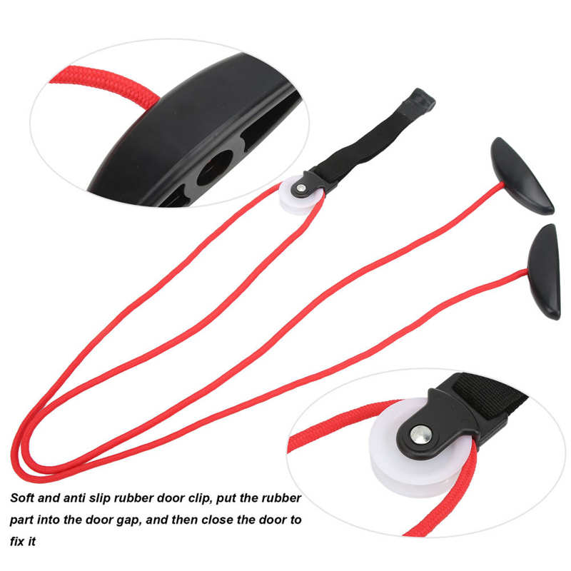 Shoulder Pulley Over The Door Nylon Tension Rope Shoulder Rope Pulley for Rehabilitation Training