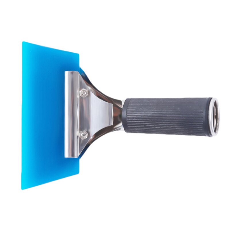 Bil fönsterputs 17*12.2cm vindrute rengöring vatten skrapa bil film verktyg t typ torkarblad glas vatten skrapa