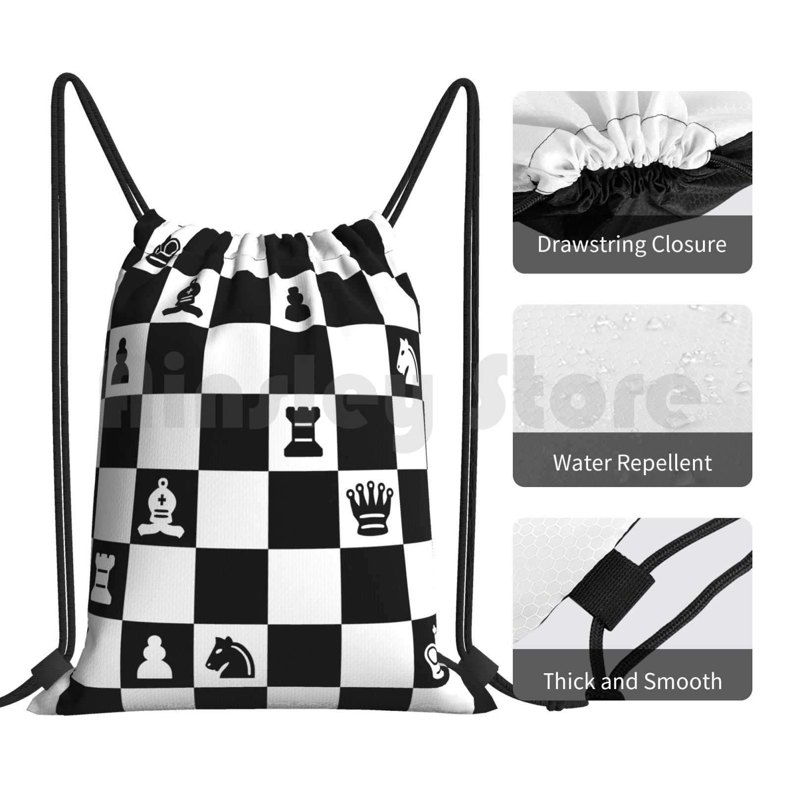 Schach, du lebst nur einmal, rucksack, turnbeutel, sporttasche, wasserdicht, schach, du lebst nur einmal, yolo, julian casablancas