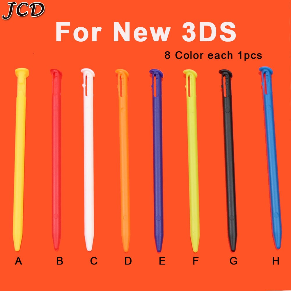 JCD Stylus-Bolígrafo de plástico para consola de juegos, conjunto de bolígrafo de pantalla táctil para Nintendo 3DS 2DS LL XL para 3DS XL NDSi, accesorios para consola de juegos