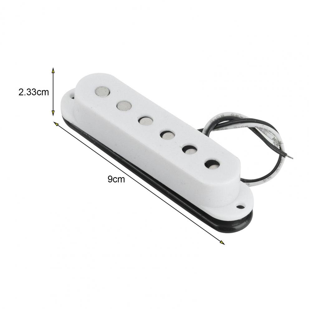Guitar Pickup Sturdy Single Coil Compact SSS Handwound Electric Guitar Pickups for Instrument