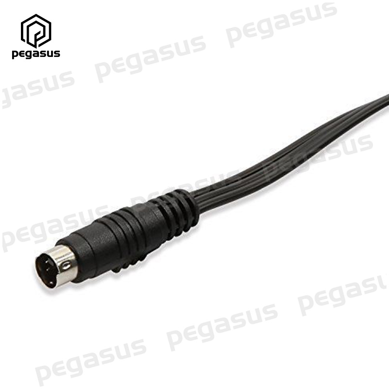 Cable de vídeo compuesto RGB, conector s-video de 4 pines macho a 3 RCA, 1,5 metros