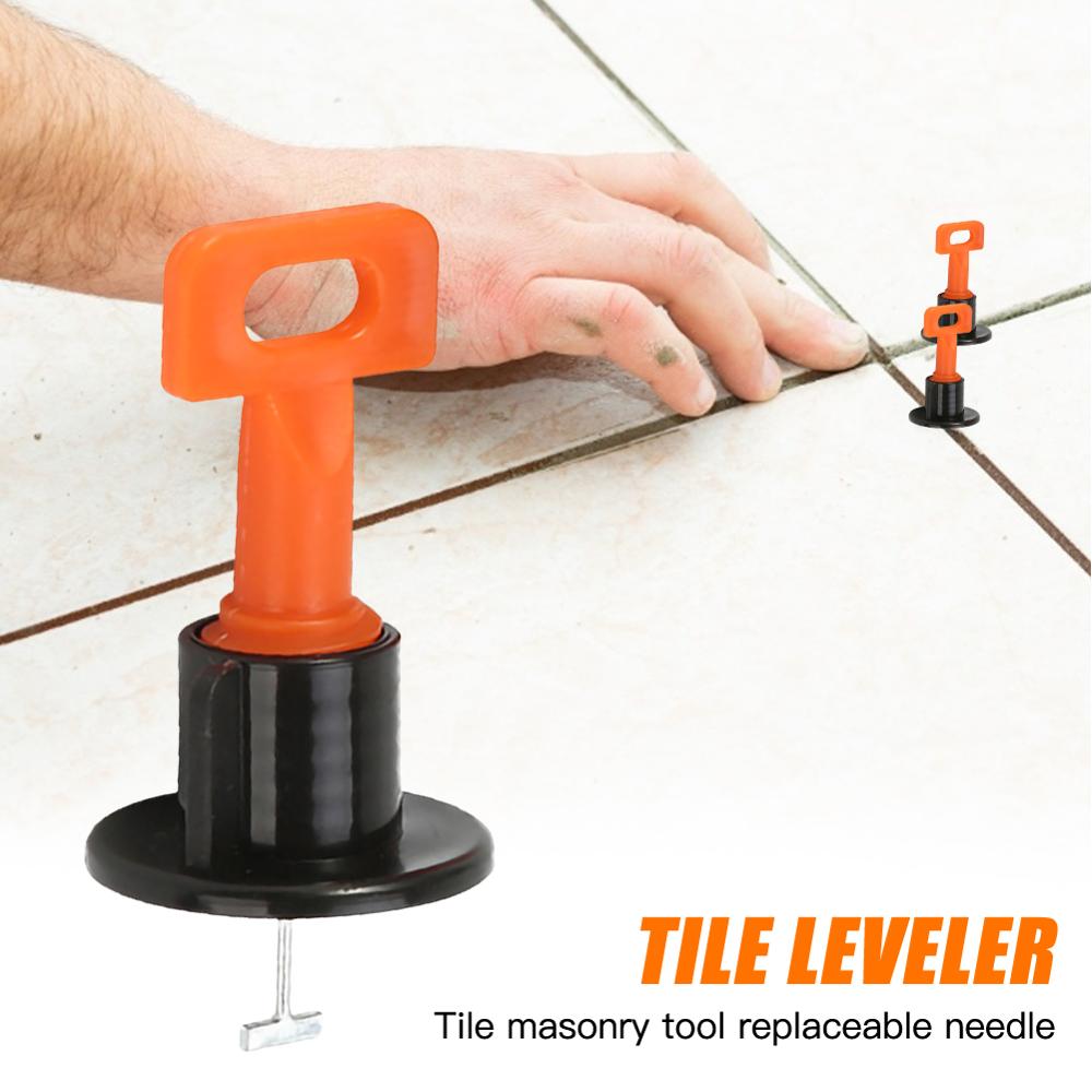 50pcs/set Level Wedges Tile Spacers for Flooring Wall Tile Leveling System Leveler Locator Spacers Plier Balance Tiles Alignment