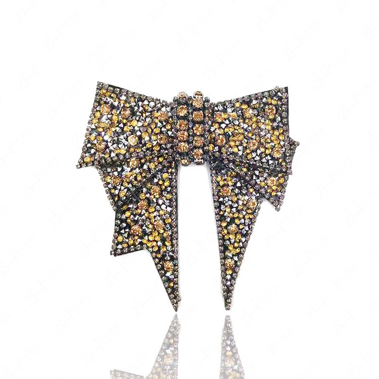 Classy Bowknot Rhinestone Shoes main image 1