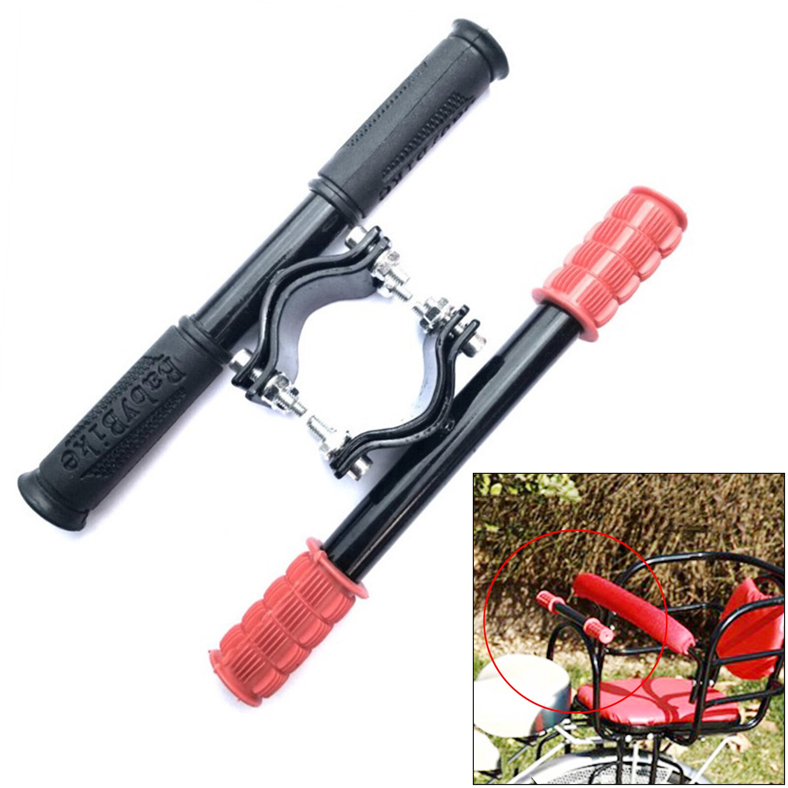 Fiets Kinderzitje Armsteun Mtb Elektrische Fiets Kids Leuning Stuur Arm Rest Staaf Grip