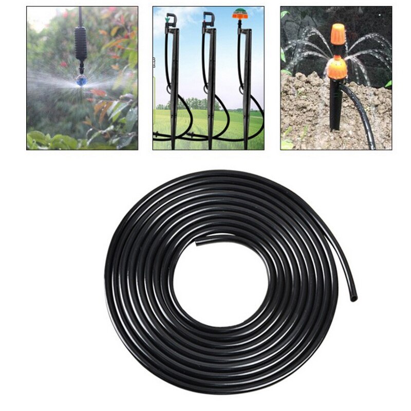 5-25M Watering Hose 4/7 Mm Garden Drip Pipe PVC Hose Irrigation System Watering Systems For Greenhouses