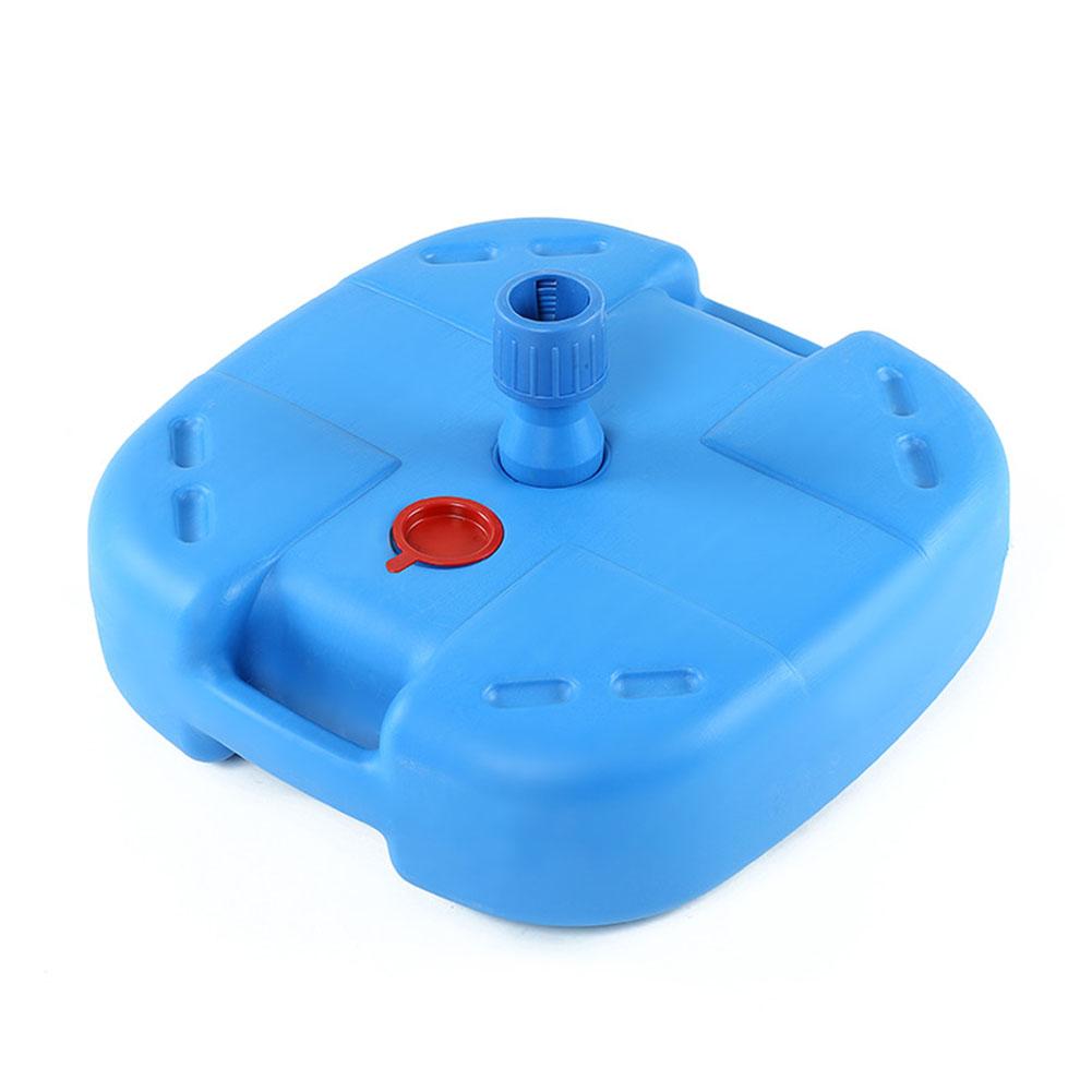 Portable Umbrella Base Heavy Duty Square Water Sand Filled Umbrella Base Stand for Outdoor Patio Greenhouse Invernadero Anchor