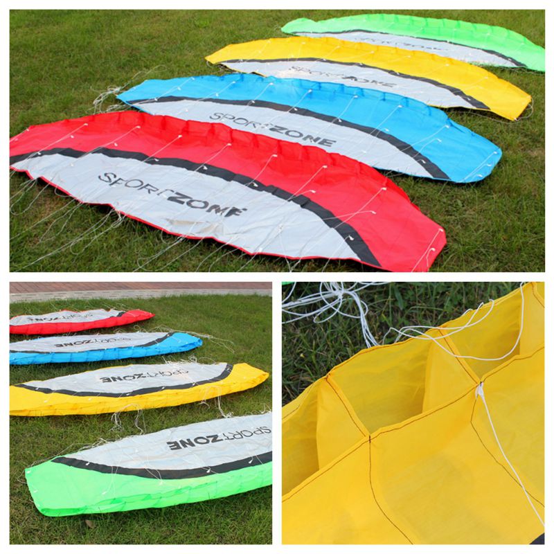 Outdoor Sports Sport Zone Two-line Soft Rope Water Sports Surfing Equipment Stunt Kite With 30 Meters