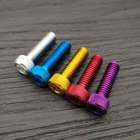 M6 x20mm 10pcs Aluminum Hex Socket Cap Head Screws Repair Tool M6 Socket Cap Screw Titanium Ti Bolt moto fixing Nuts Bolts