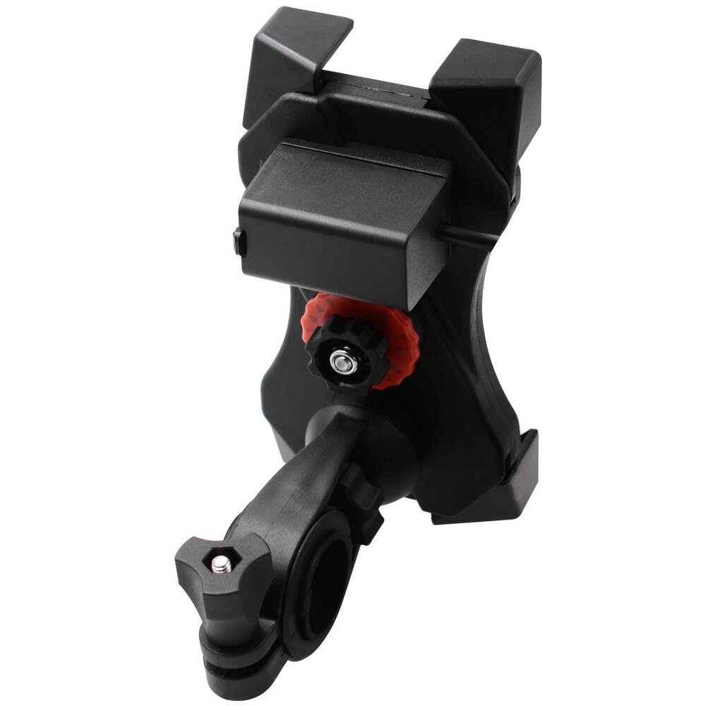 One-click second lock motorcycle car mobile phone USB charging stand and suitable for a variety of motorcycle models.