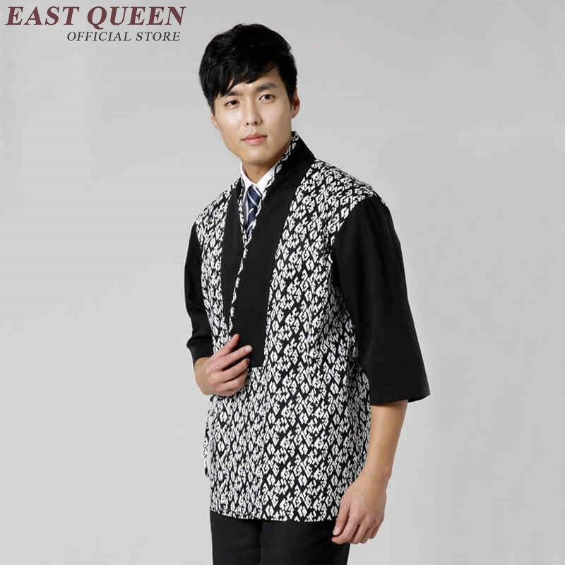 Sushi chef uniform japanese restaurant uniforms chinese restaurant uniforms KK1639 H