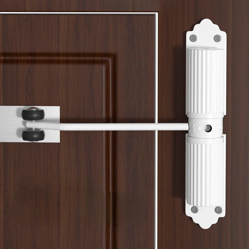 Selvlukkende dørlukkere med høy siste, støysvake dører, stansefrie, justerbare lukkere til skyving, enkel å installere, dørsikring