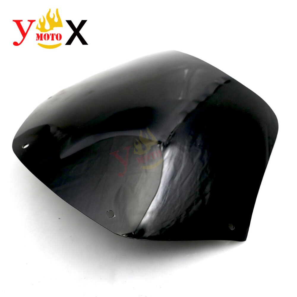 Black ABS Windscreen Windshield Deflector Airflow For Suzuki Bandit 600 GSF600 1995-1999 Bandit 1200 GSF1200 1996-2000 1997 98