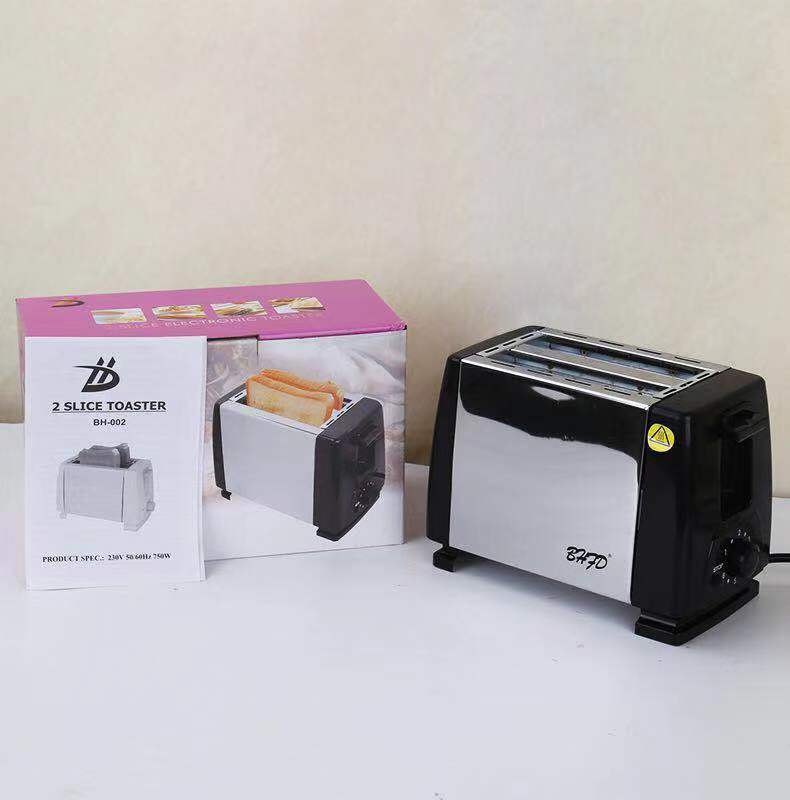 Automatic Toaster, Toaster With 2X Wide Width Slits For Up To 4X Discs, 6X Silk Steps With Roll For Croissants, Bagels, 220V