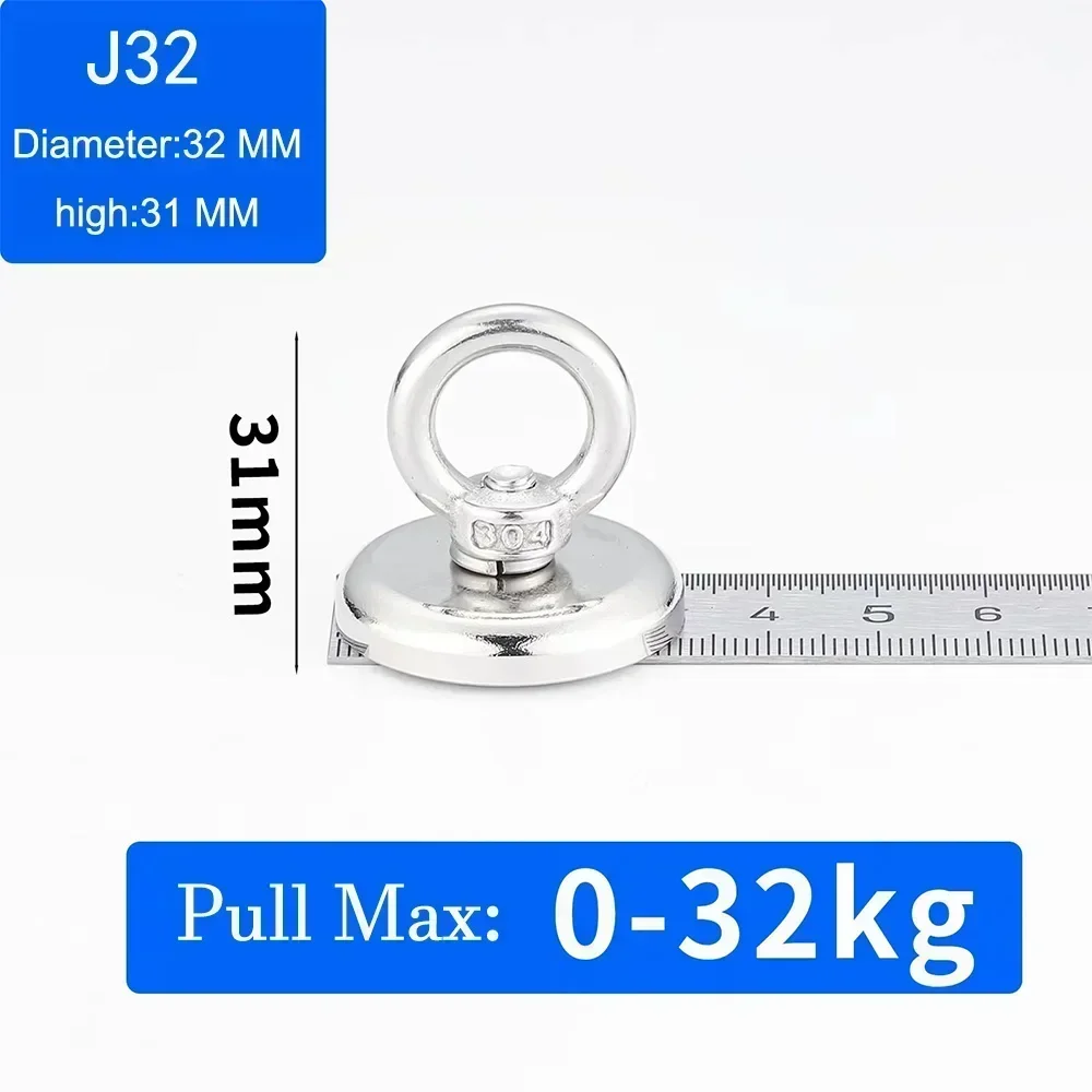 Neodym Magnet Super starke Winkel magnete Haken Hoch leistungs Magnet mit Senkloch Augen schraube Neodym Magnet Magnet: 4M / verrotten