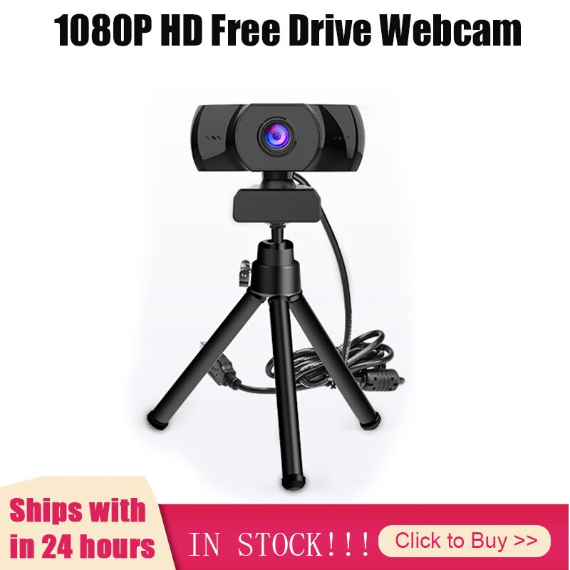 1080P Autofocus Webcam Ingebouwde Microfoon High-End Video Call Camera Computer Randapparatuur Web Camera Voor pc Laptop