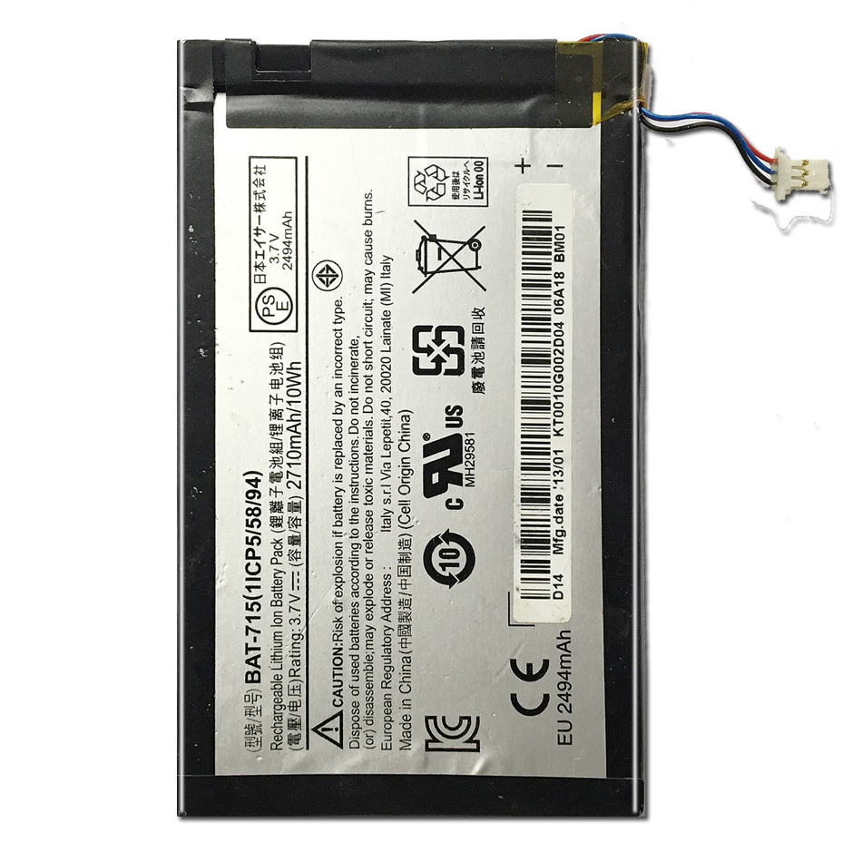 tavoletta Batteria per Acer Iconia scheda B1 B1-A71 B1-710 2710mAh pipistrello-715 con il Codice Binario