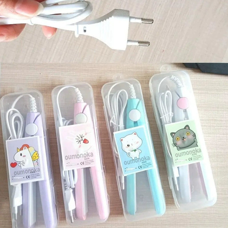 3-in-1 PTC Hair Straightener Styling Appliances Combs Tools Heated Flat Iron Beard Styler Brush Curling Iron