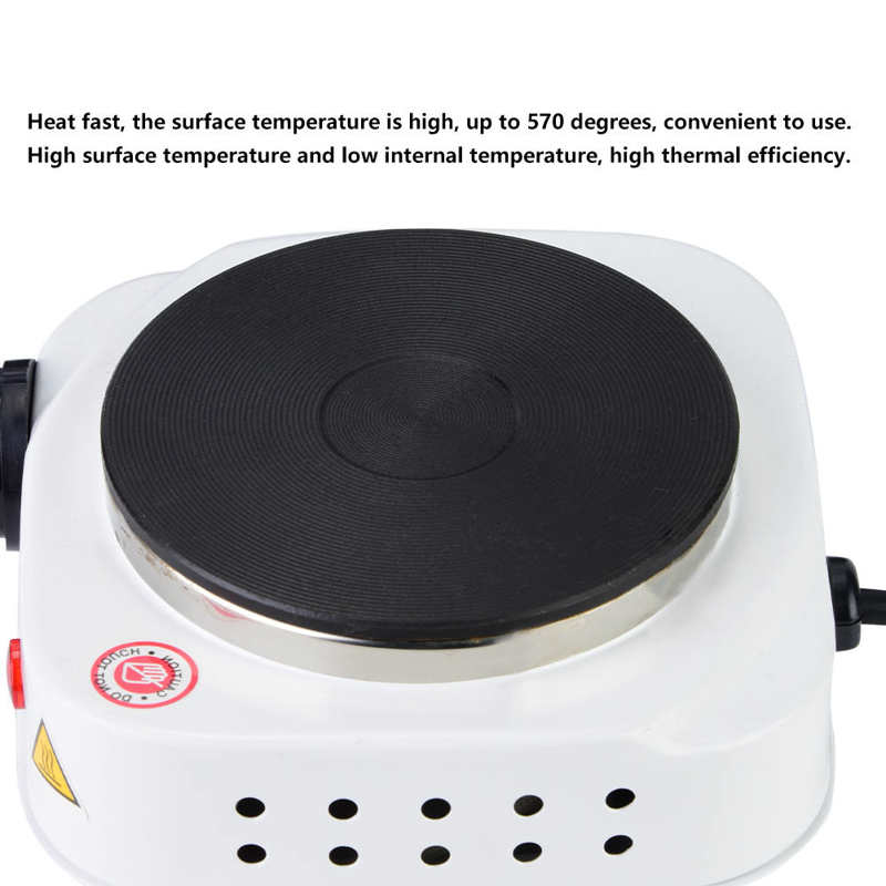 500W Mini Electric Plate Stove Countertop Practical Hotplate Heating Furnaces Kitchen Cooking Hotplate For Home