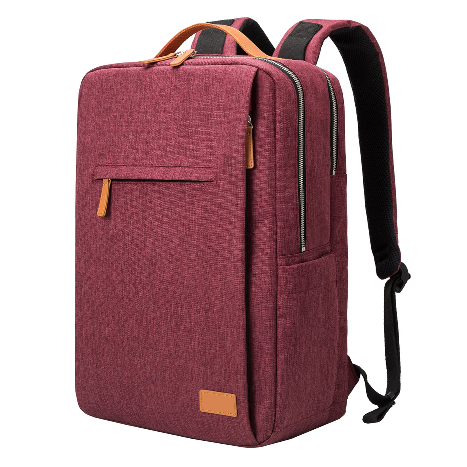 Lightweight Travel Laptop Backpack with USB Charging – Multifunctional Bag for Men & Women, Airplane & Notebook-Friendly: Brown