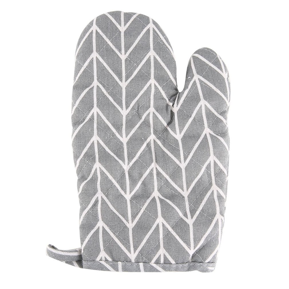 BBQ Grilling Cotton Linen Insulated Gloves Cooking Baking Necessary Tool Heat Resistant Outdoor Gloves One Size: grey