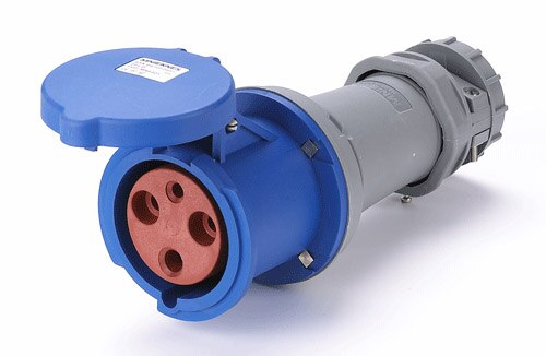 MN Industrial Plug and Socket 63A 3pole 4pole 5pole IP44 Wall Mounted Socket Panel Mounted Coupler NONWaterproof 220V 380V 415V