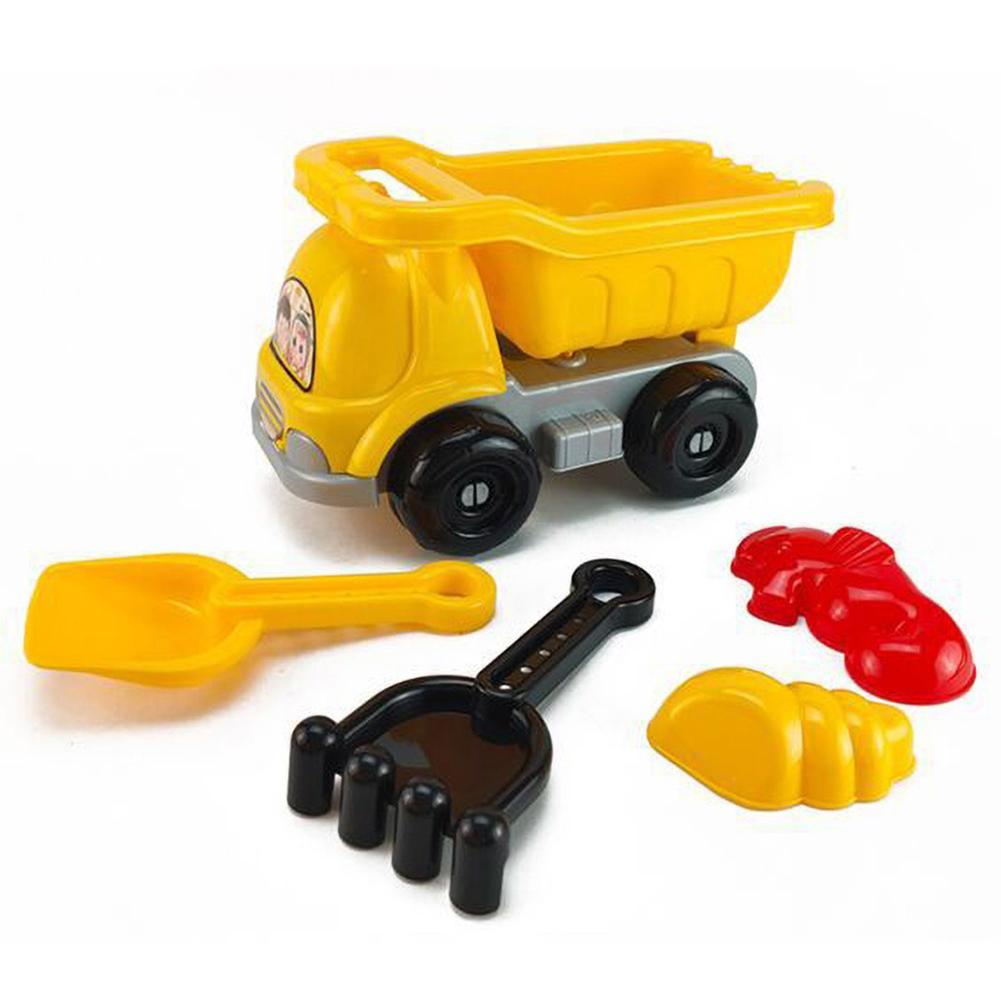 5 enfant sable camion seau pelle plage bord de mer jouer enfants bord de mer sable fosses jouet Kit