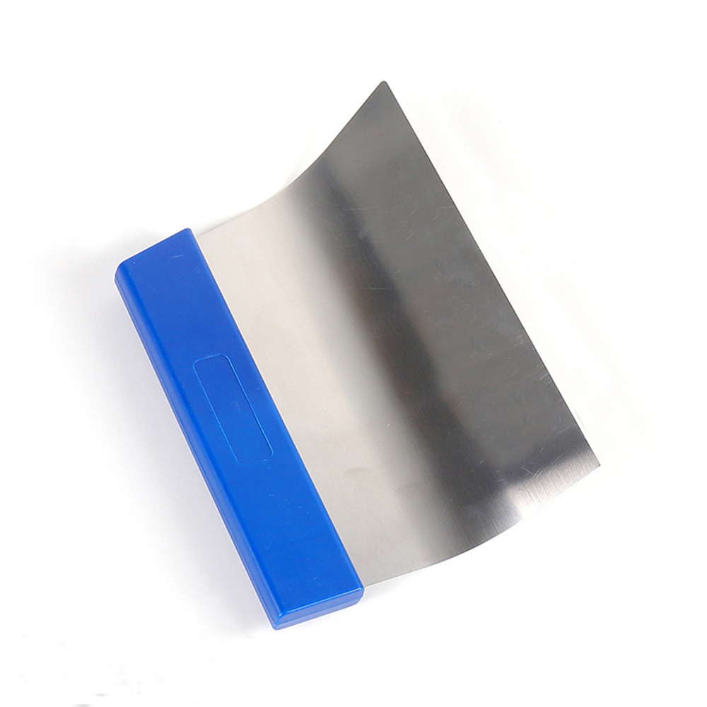 Outils de chargeur de embaude vitres en acier inoxydable, grattoir, fente King, joint de cale, verre de voiture, film de repassage, installation de vinyle rond, 4,3