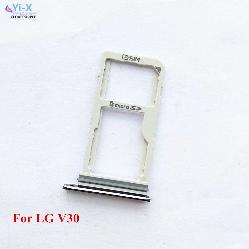 1PCS SIM Card Tray Adapter Micro SD Card Tray Holder for LG V30 H930DS H930 H932