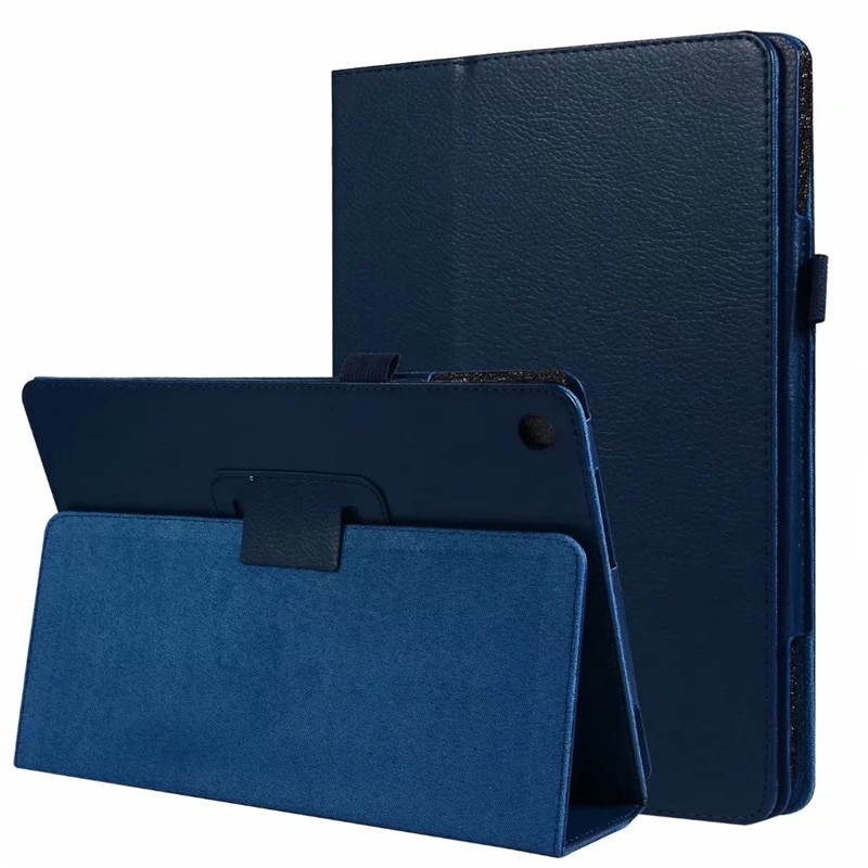 Tablet Case For Huawei MediaPad M5 Lite 10 PU Leather Folding Stand Cover For Huawei M5 Lite 10 BAH2-W19/L09/W09 Case + Pen