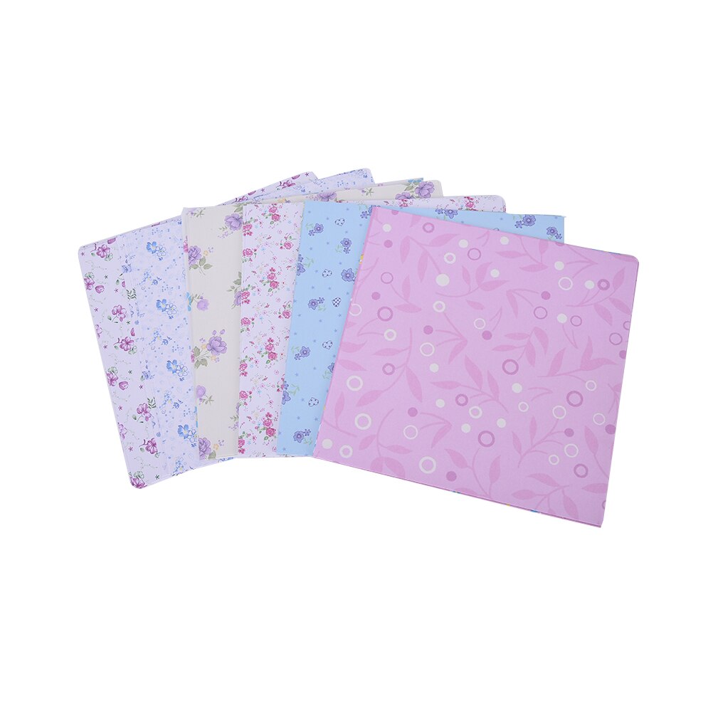 Grulla plegable de papel para manualidades, 72 hojas/paquete, Origami cuadrado, Floral, japonés, Lucky Wish, Chiyogami, artesanías de papel DIY para álbum de recortes Chico,