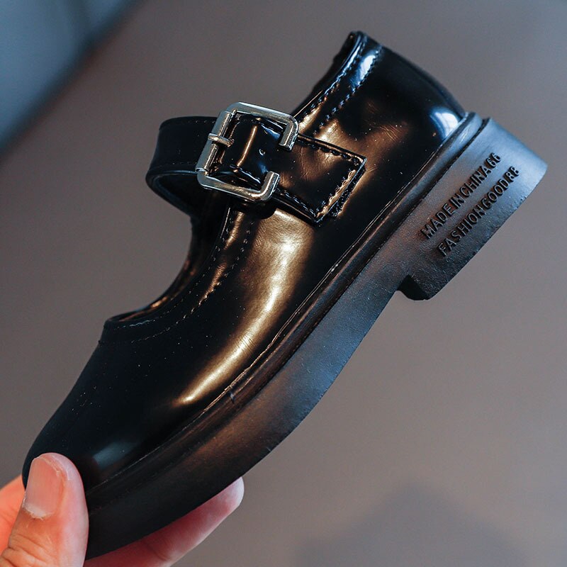 Girls Leather Shoes Spring/Autumn Kids Girls Single Shoes Children School Princess Shoes Patent Leather Sneakers