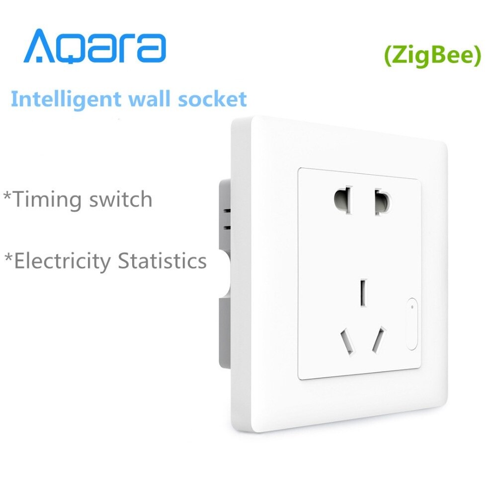 Aqara smart socket wall switch socket Plug zigbee app Wireless remote control smart socket smart home For MIhome app